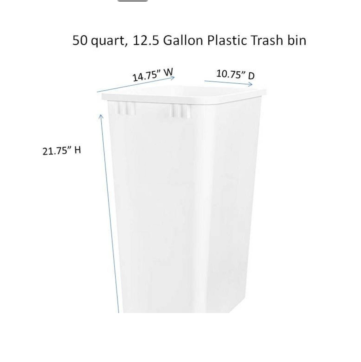 CUSTOM ORDER extra double trash bin cabinet with double pantry design