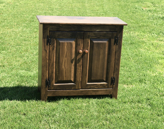 CUSTOM ORDER LISTING Primitive Amish Hall Cabinet 30x15x36
