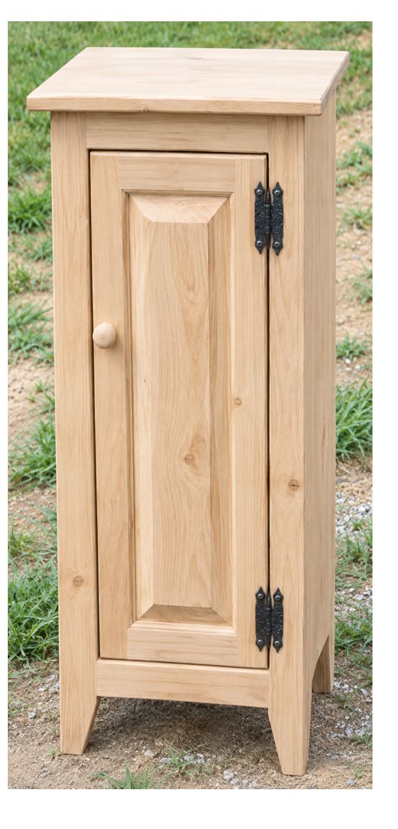 UNFINISHED Amish HANDCRAFTED Small Jelly Cupboard
