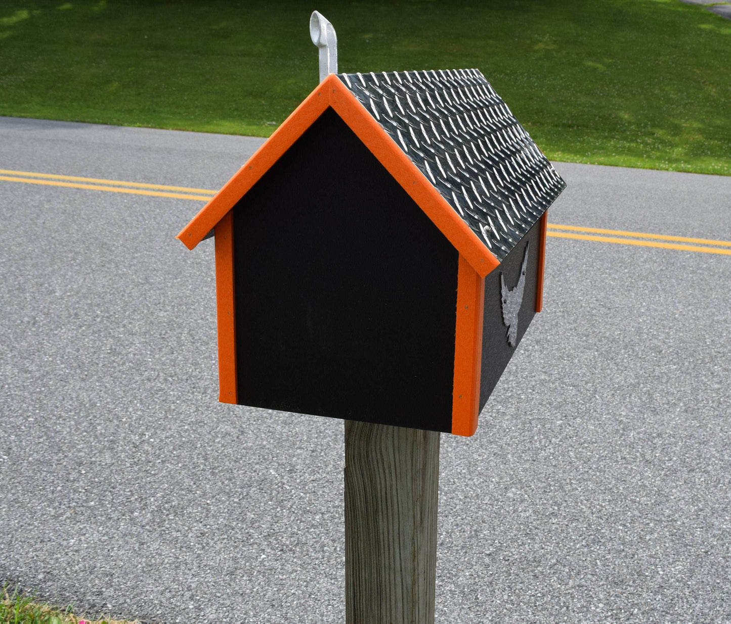 biker motorcycle mailbox