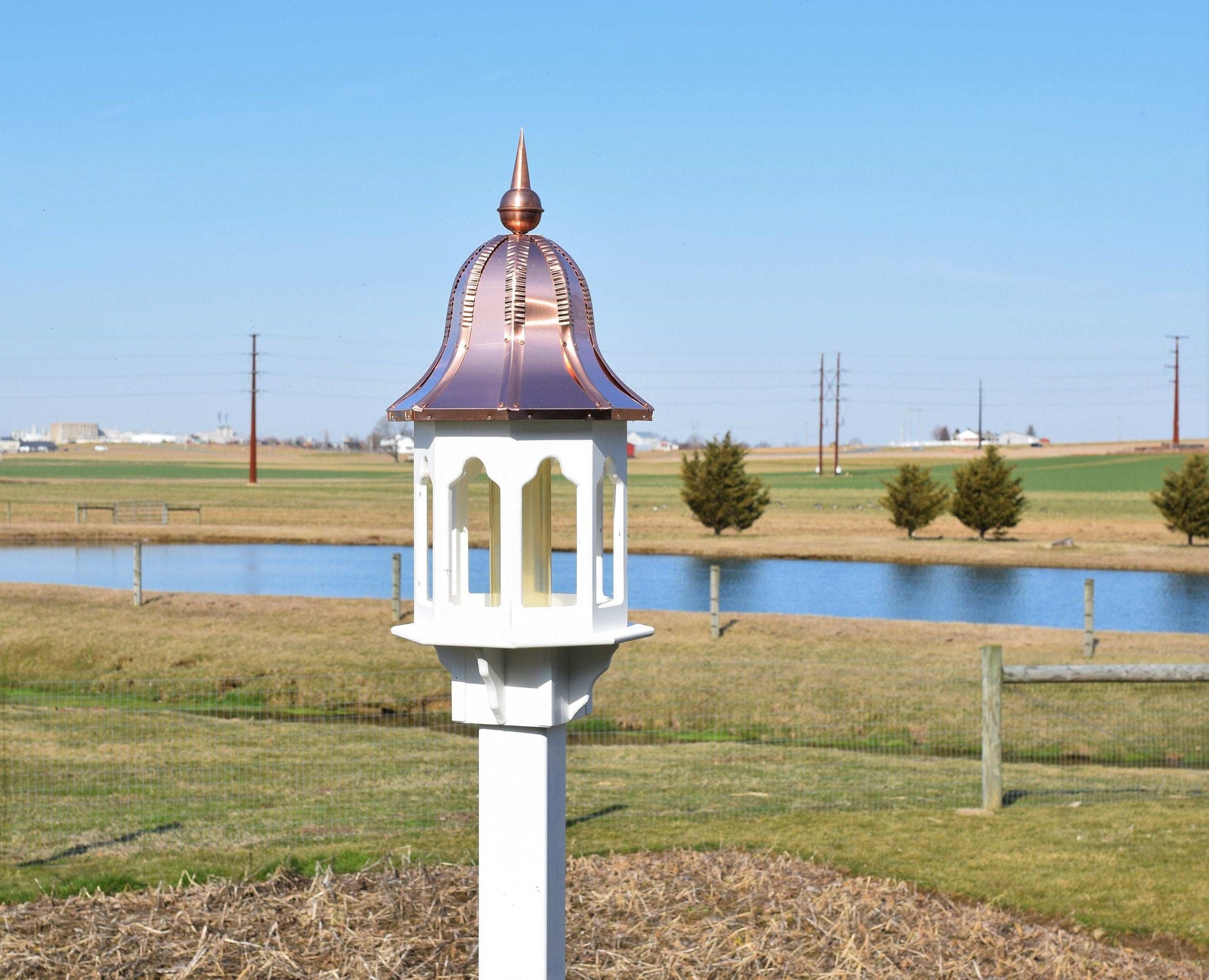 castle bird feeder small