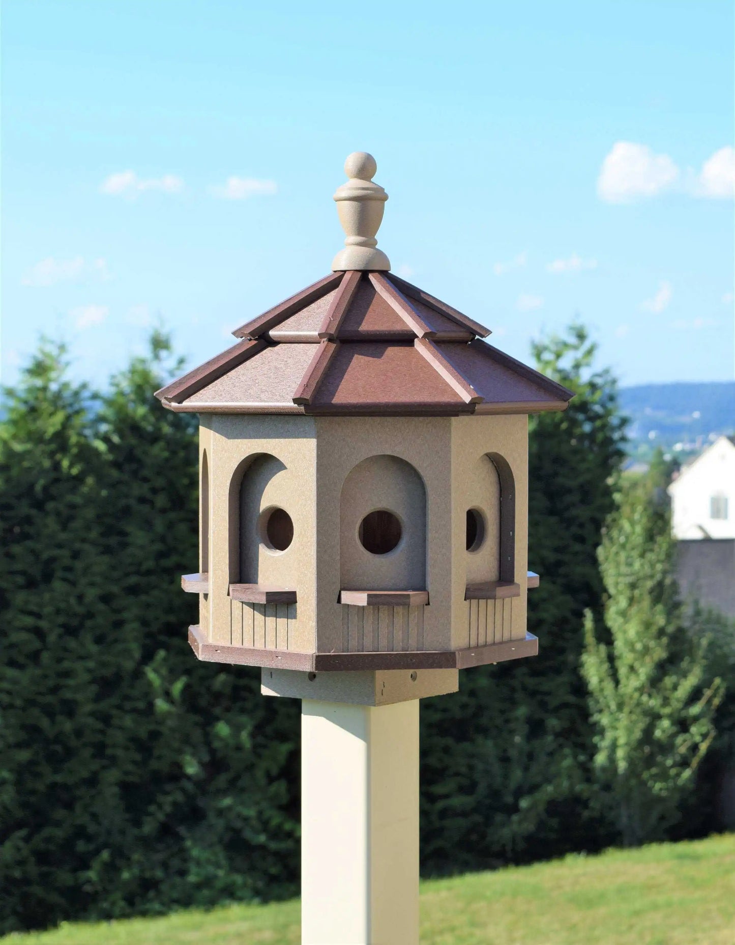 Small Amish Poly Gazebo Bird House