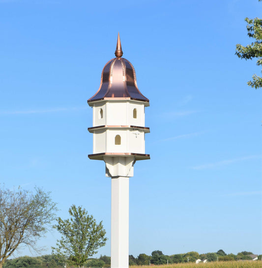 extra large castle style amish birdhouse