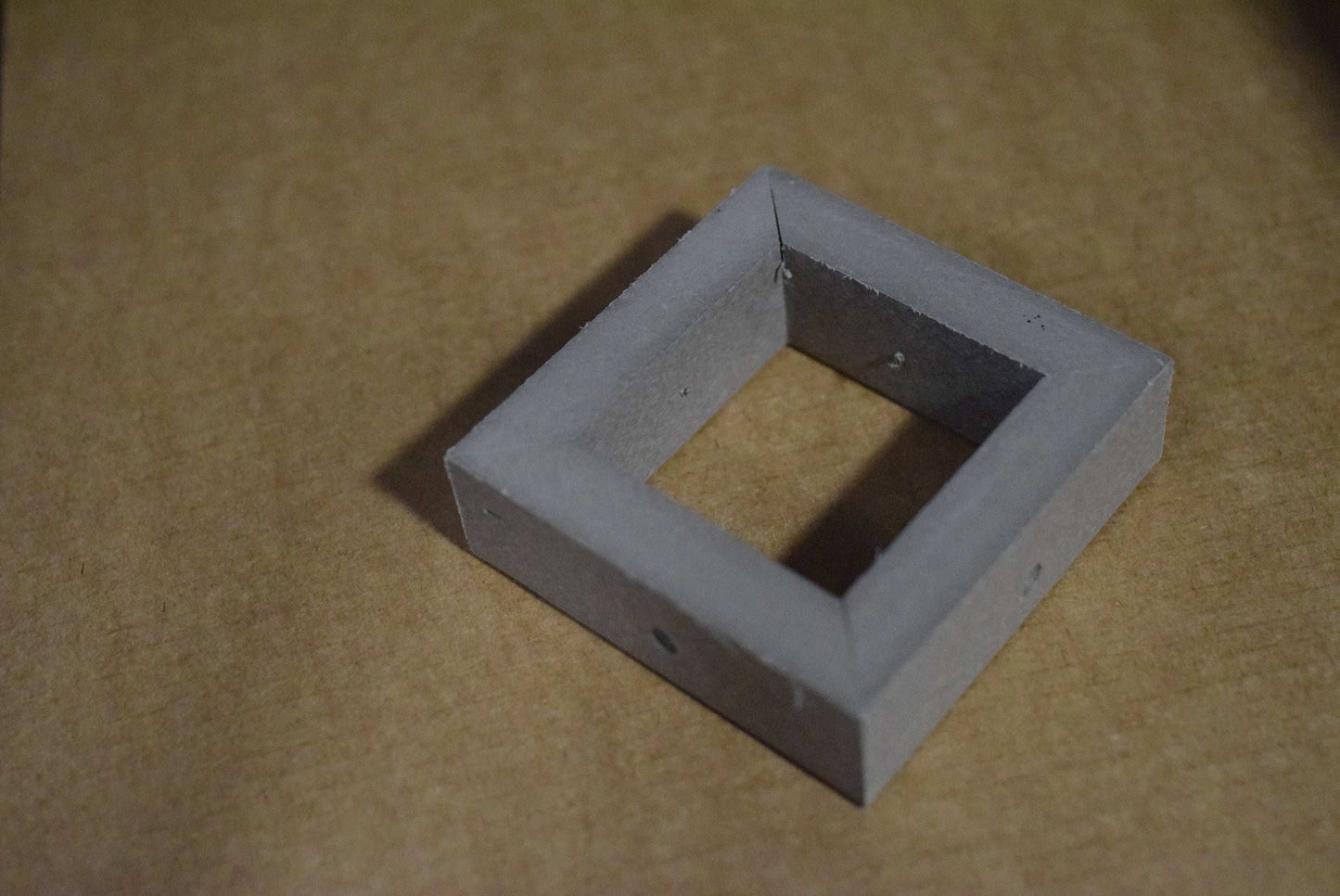 gray poly post mount