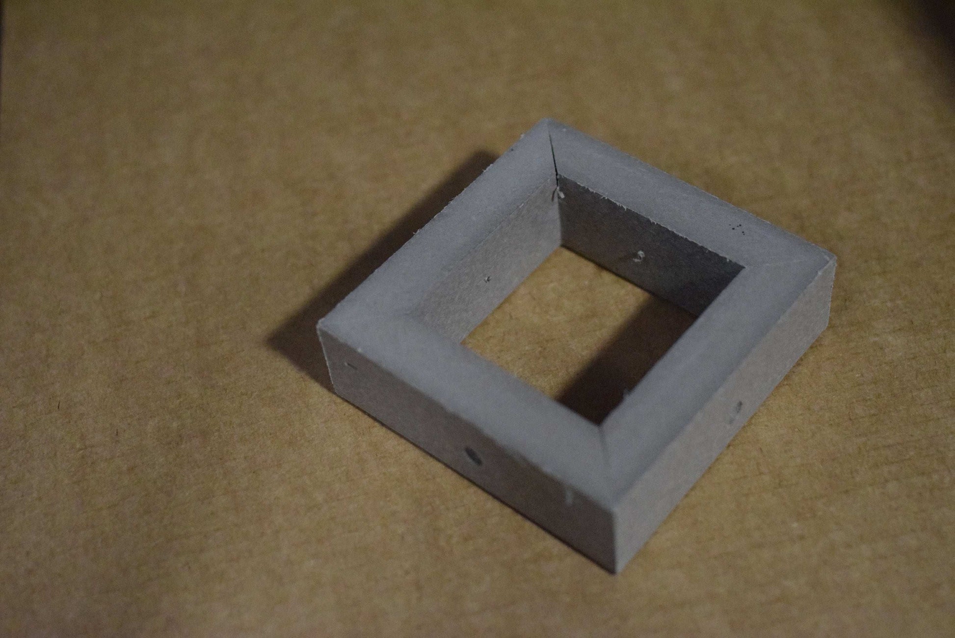 gray poly post mount