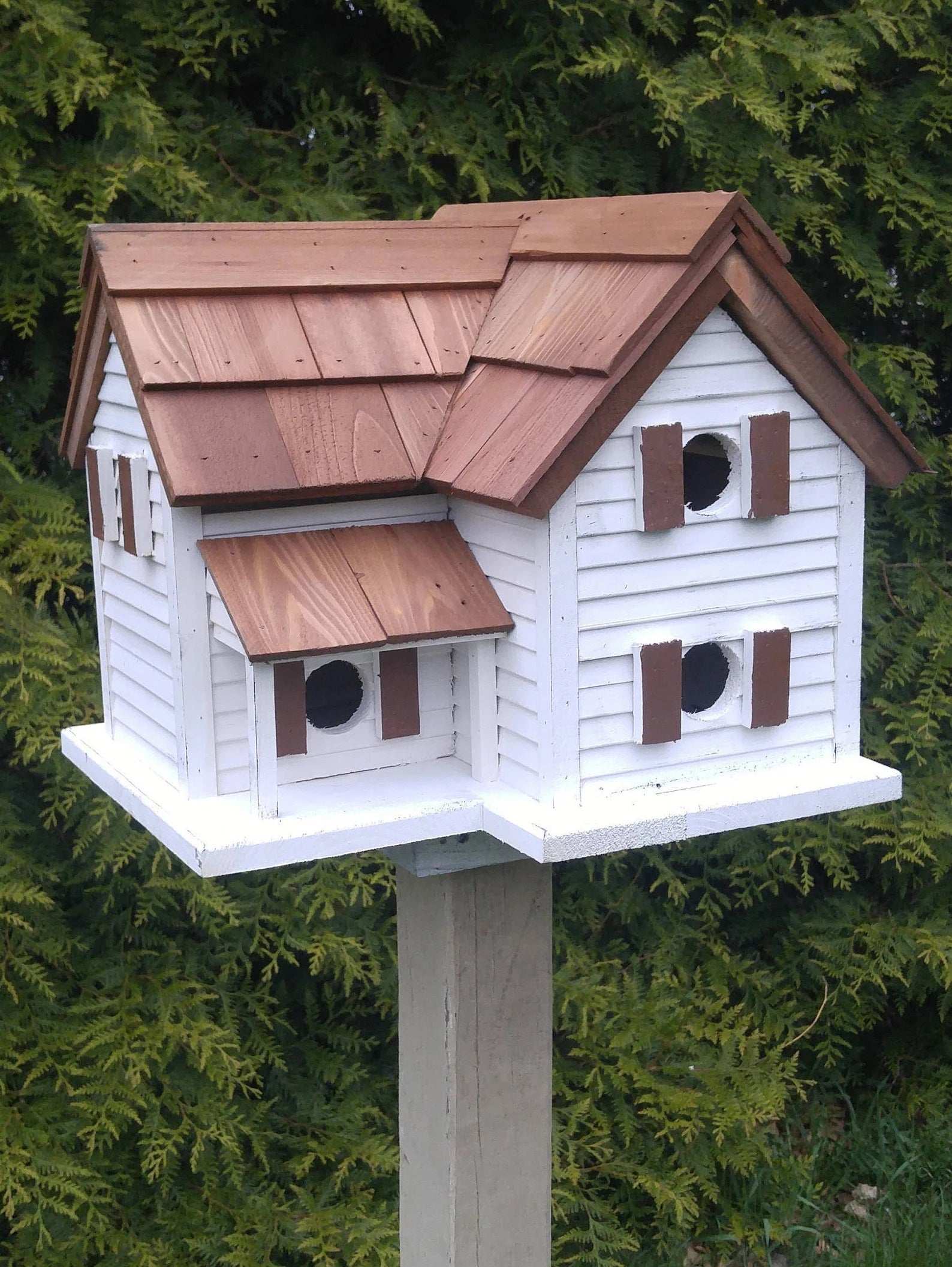 Reclaimed Amish Cottage Birdhouse
