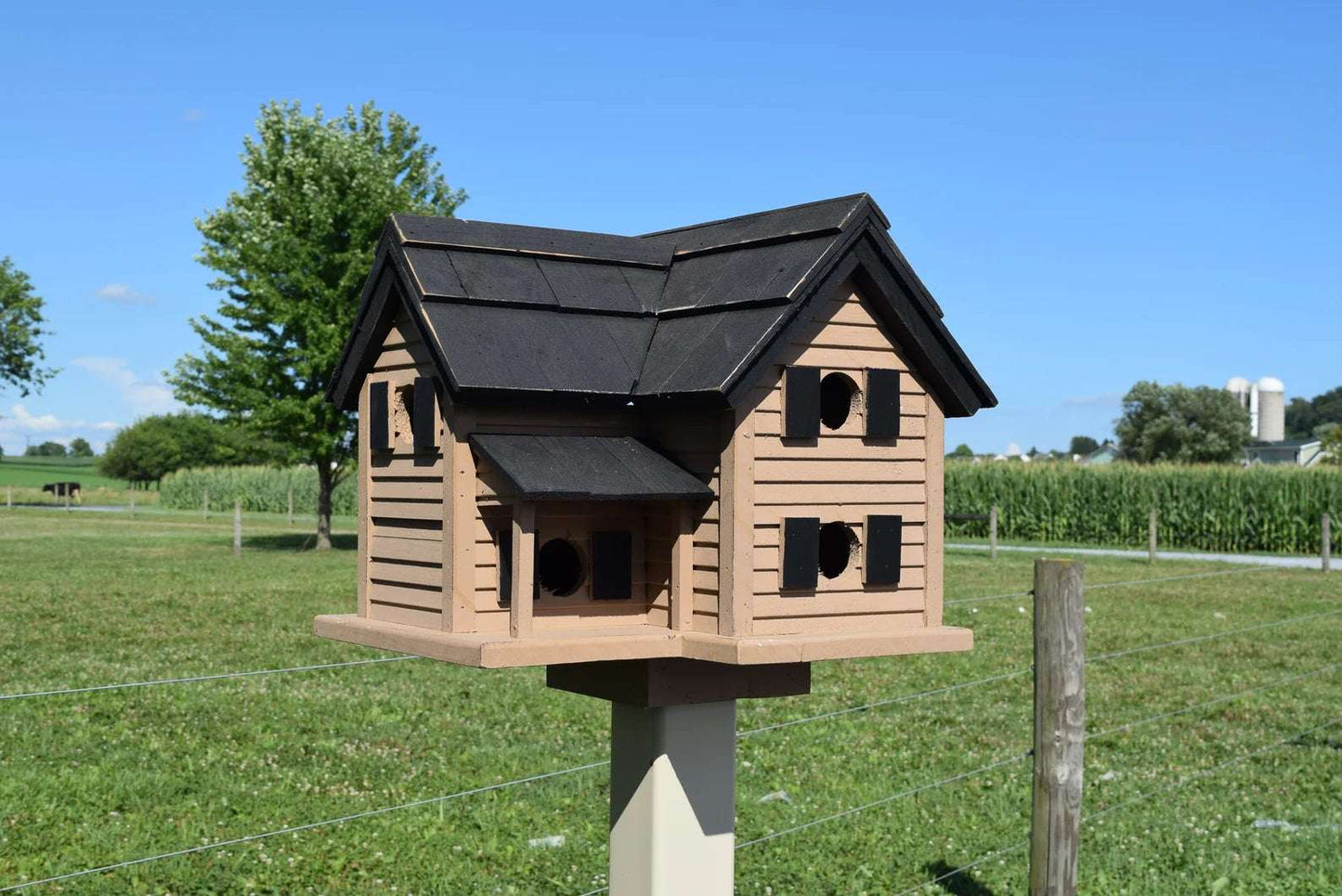 Reclaimed Amish Cottage Birdhouse