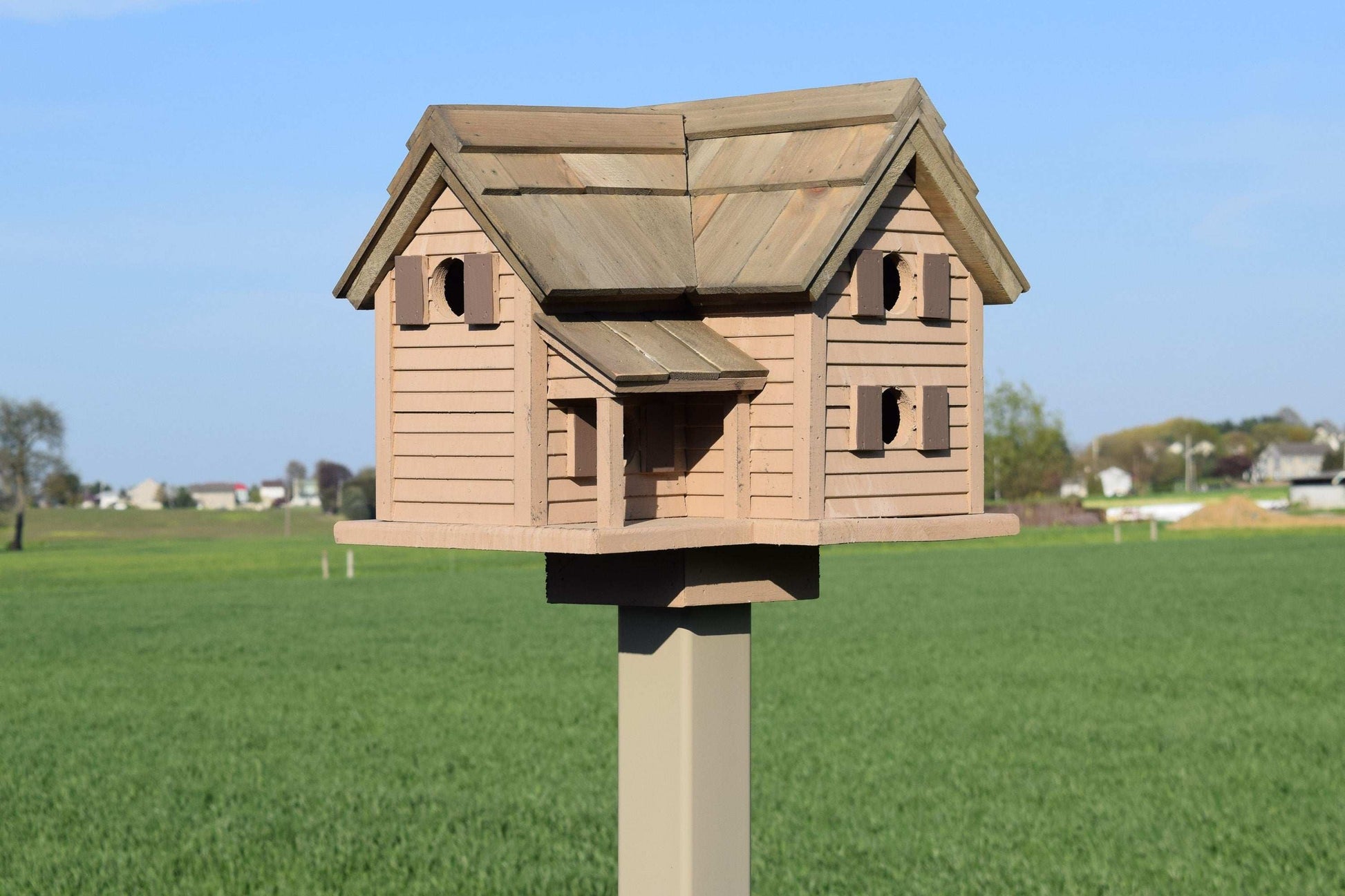 Reclaimed Amish Cottage Birdhouse