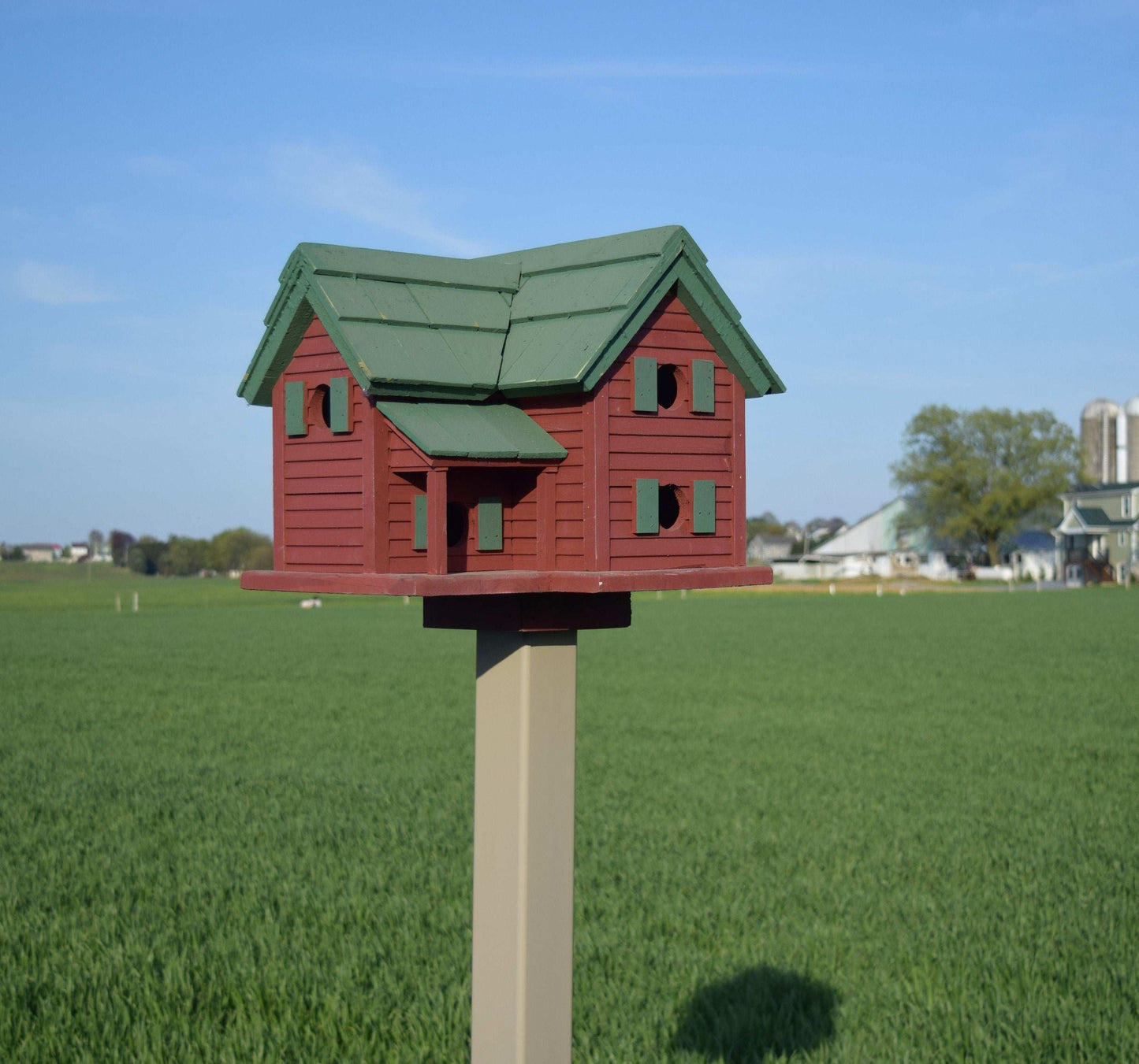 Reclaimed Amish Cottage Birdhouse