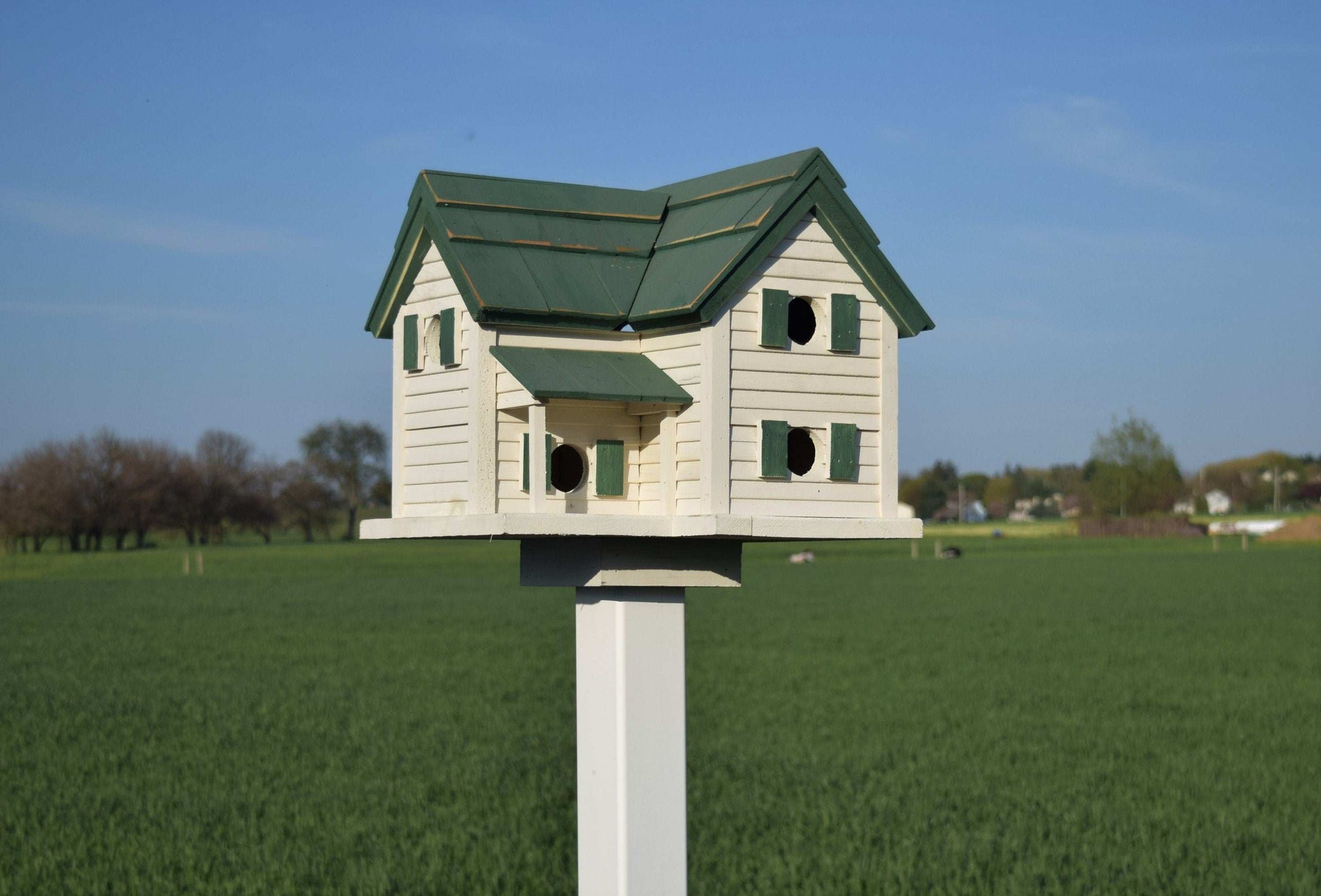 Reclaimed Amish Cottage Birdhouse