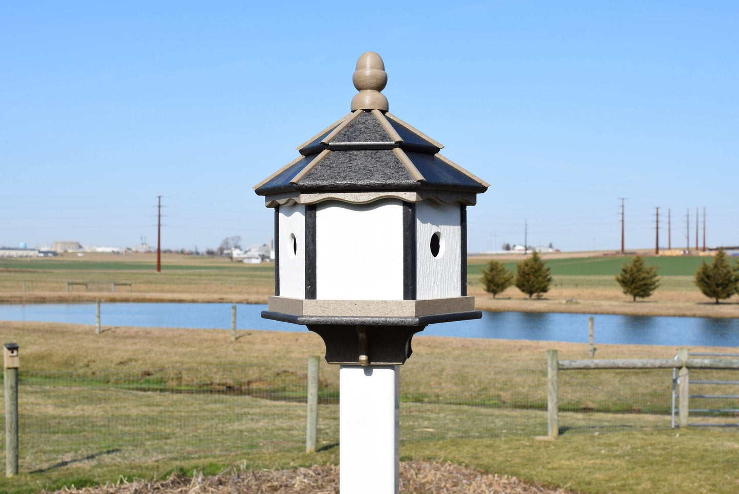 mini poly gazebo birdhouse