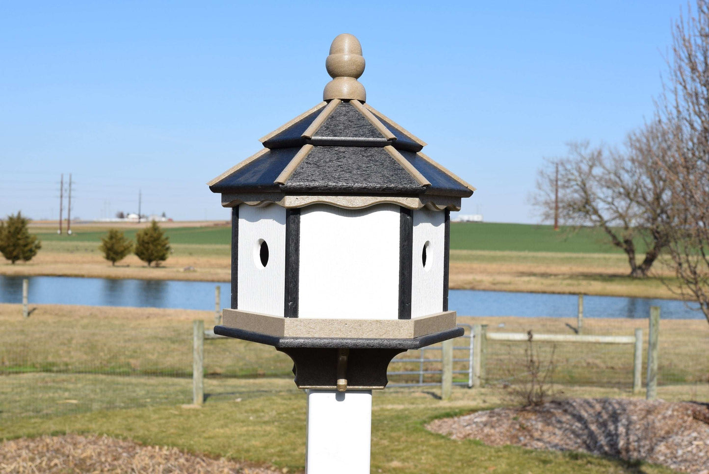 mini poly gazebo birdhouse
