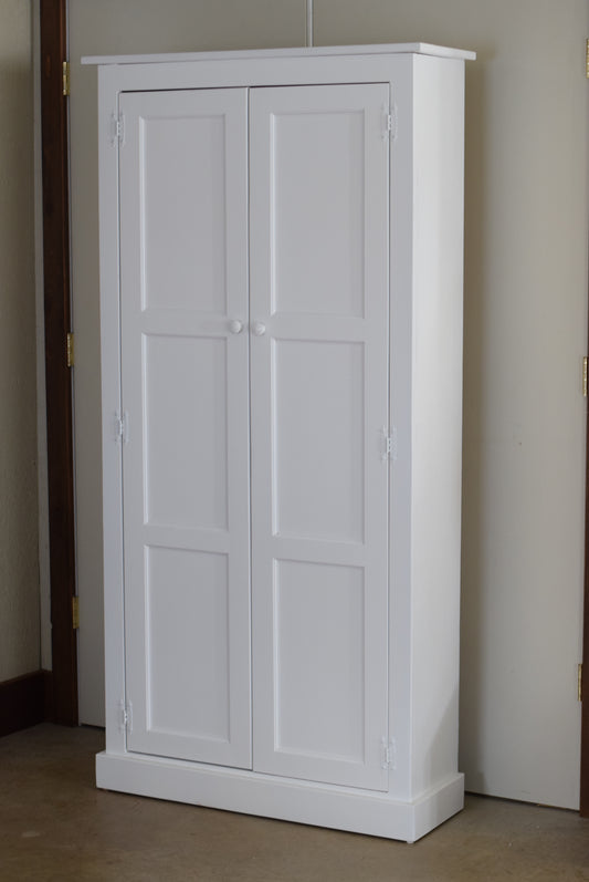 Amish handcafted CUSTOM size pantry cabinet.