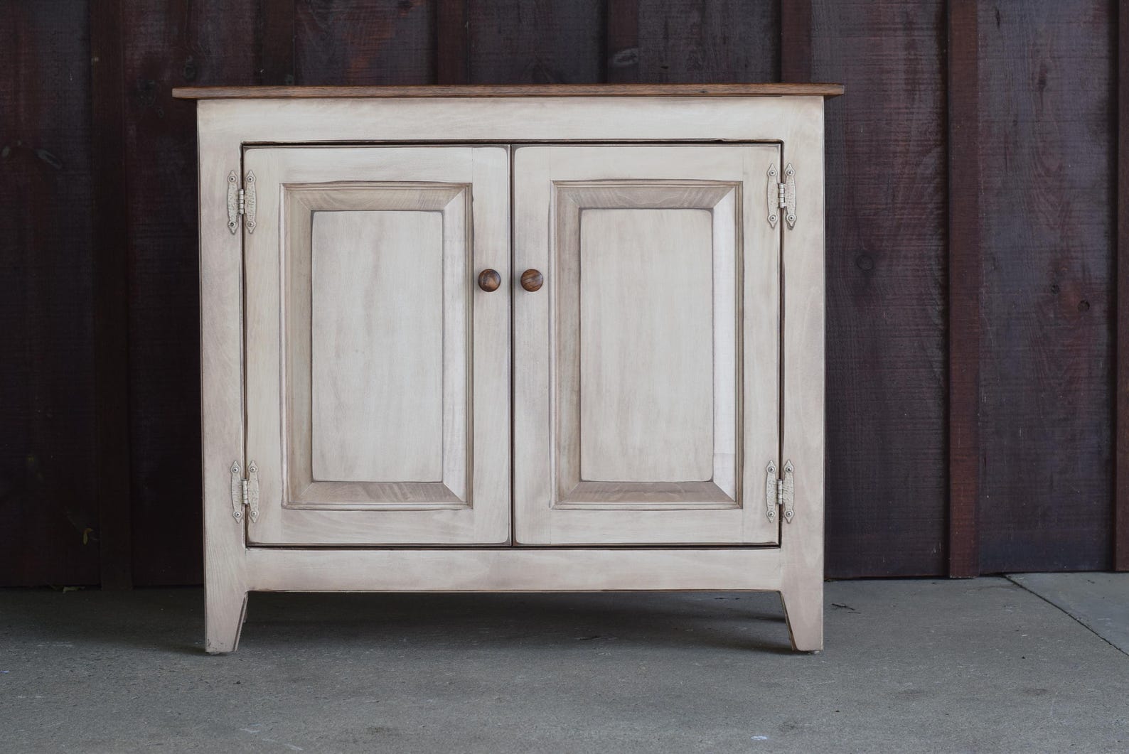 Primitive Hall cabinet