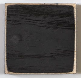 black paint color swatch
