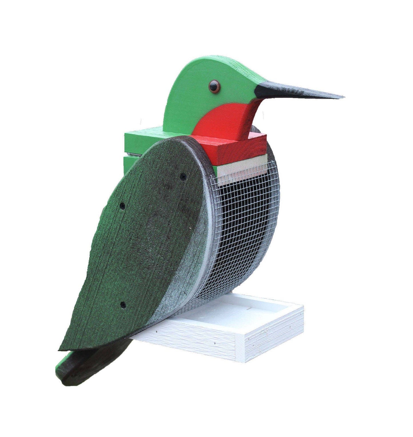 hummingbird amish bird feeder