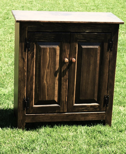 CUSTOM ORDER LISTING Primitive Amish Hall Cabinet 30x15x36