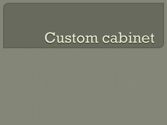 CUSTOM order listing Fine primitive cabinet |Amish handmade | Made in USA | CCDVC