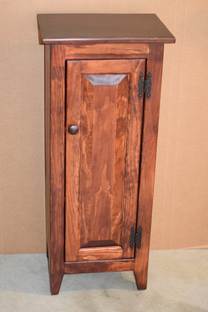 custom oak wood SMALL JELLY cupboard Amish Handcrafted HINGES ON THE LEFT