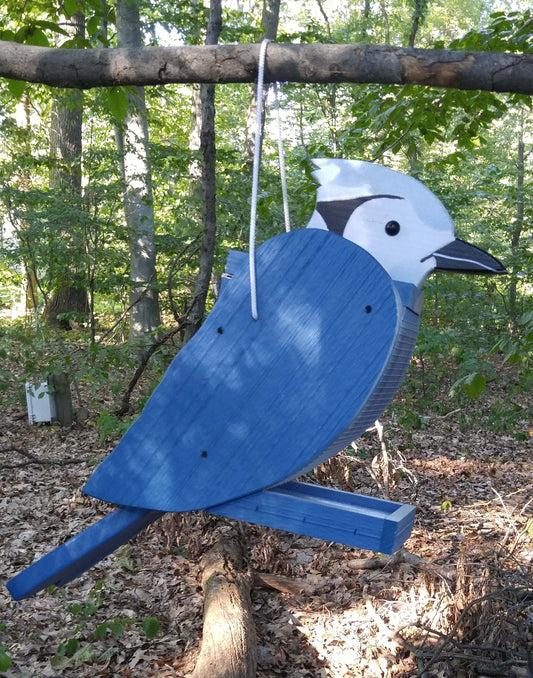 Blue Jay Bird Feeder