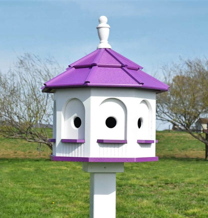 Large Amish Poly Gazebo Bird House (Bright Colors)