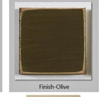 olive finish swatch