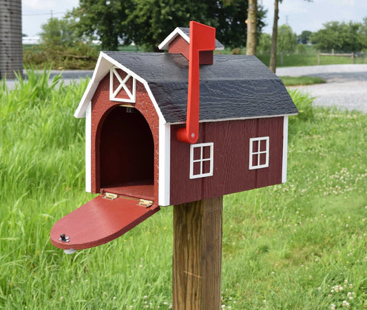 Amish Barn Mailbox