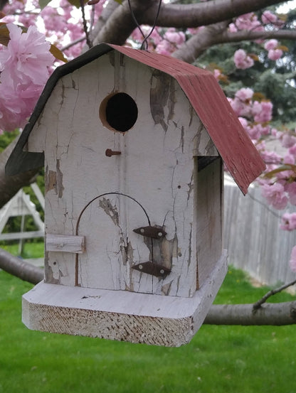 barn reclaimed birdhouse