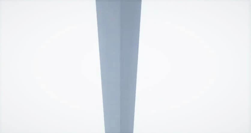 gray 4 ft post