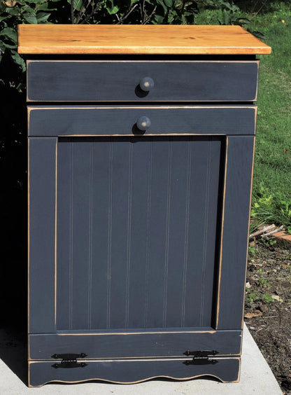Extra Large Rustic Trash Bin | Standard Door (Multiple Colors) #1