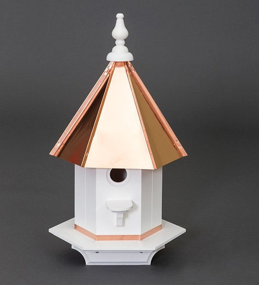 Woodpecker Birdhouse | Copper Roof