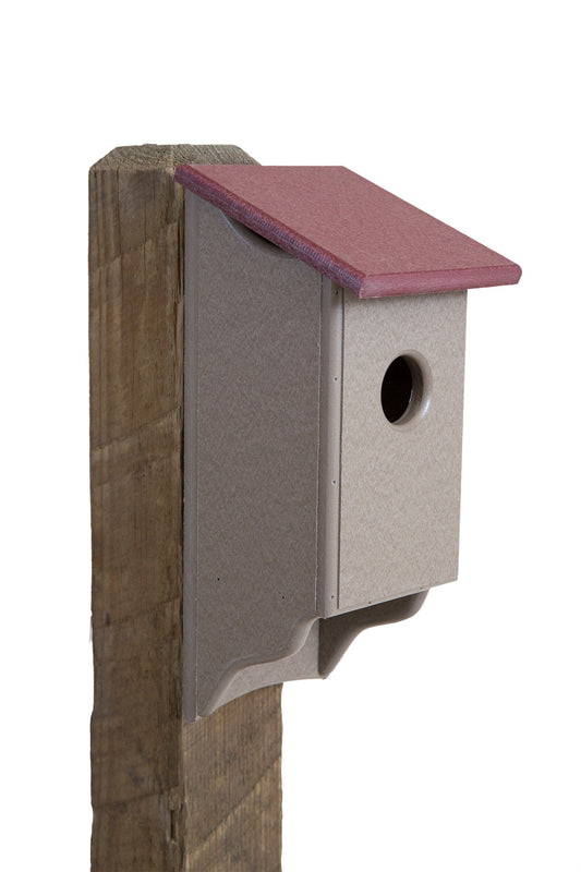 Small Poly Bluebird House | Multiple Colors