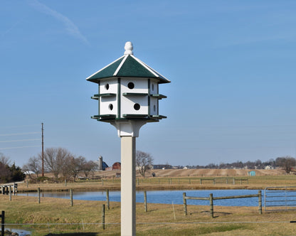 Extra Large Poly Martin Birdhouse | 12 holes | Multiple Colors