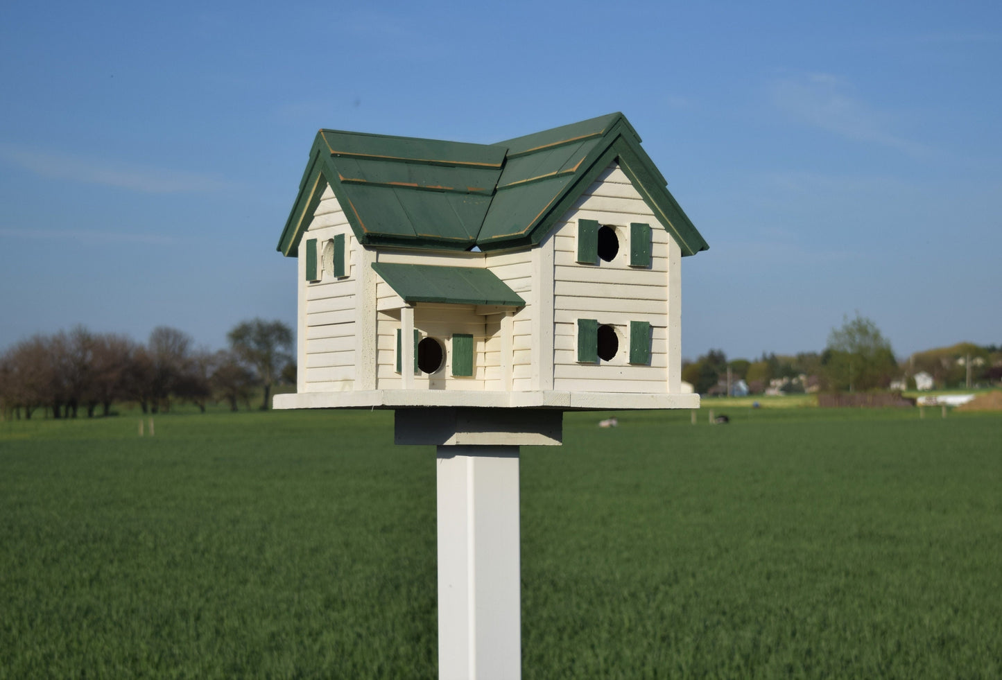 Reclaimed Cottage Birdhouse | Multiple Colors