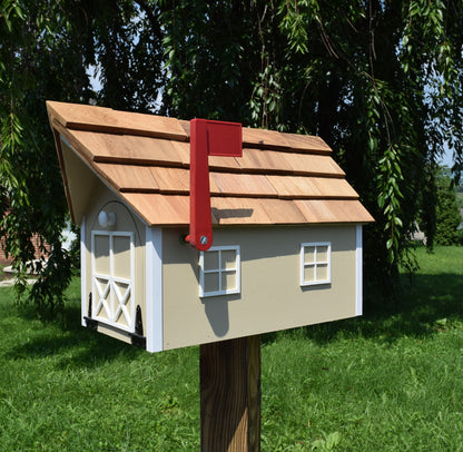 Mailbox | Amish Mailbox | Wood Mailbox | Amish Handmade | Made in USA