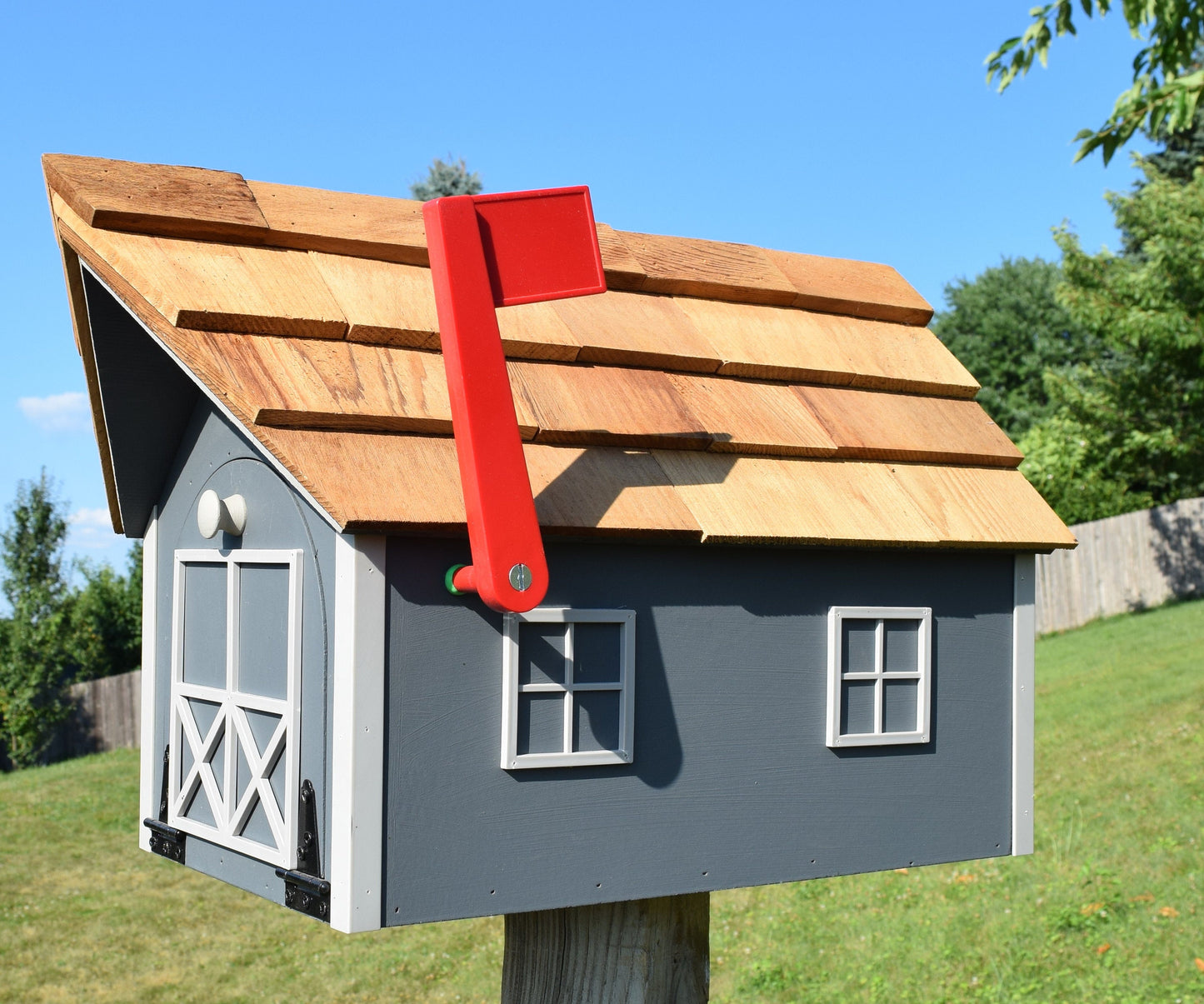 Mailbox | Amish Mailbox | Wood Mailbox | Amish Handmade | Made in USA