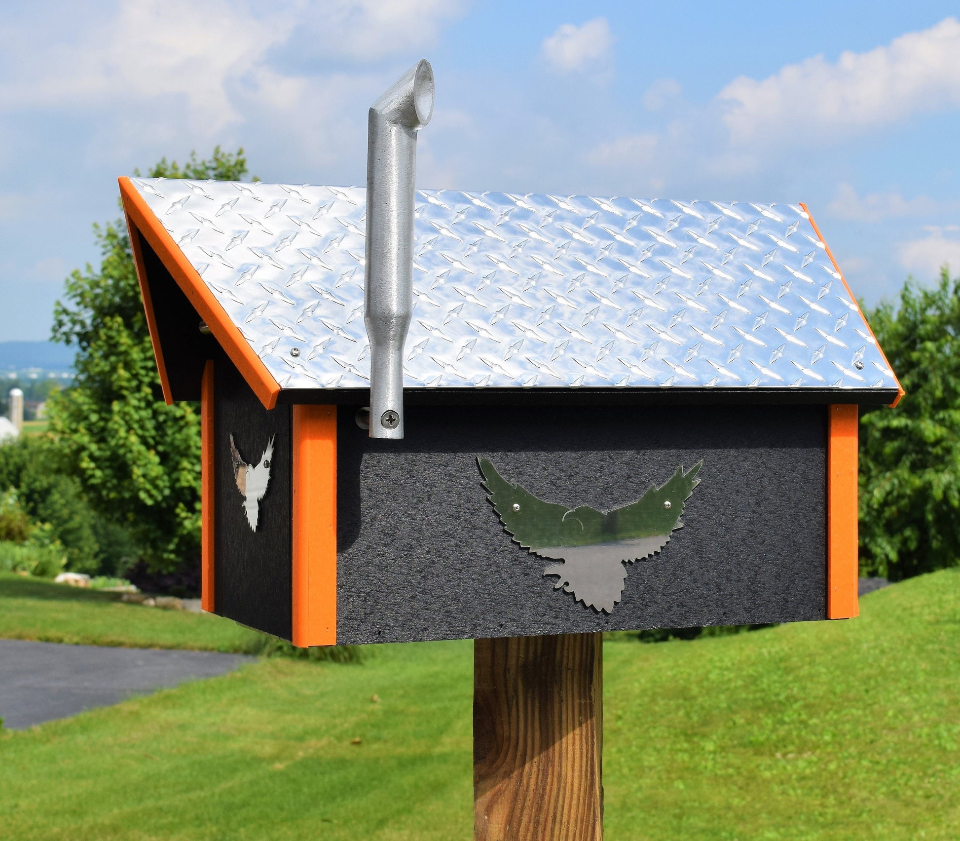 motorcycle style mailbox